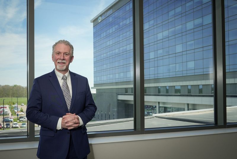 McLaren Greater Lansing President and CEO Dean Mazzoni, pictured Monday, May 4, 2026.