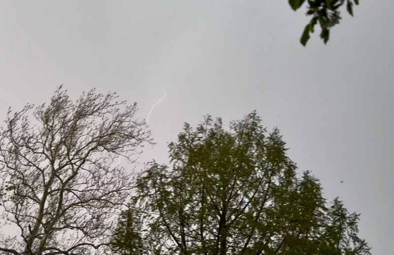 A special weather statement was issued as a storm moved through Metro Detroit on Monday, May 4, 2026.
