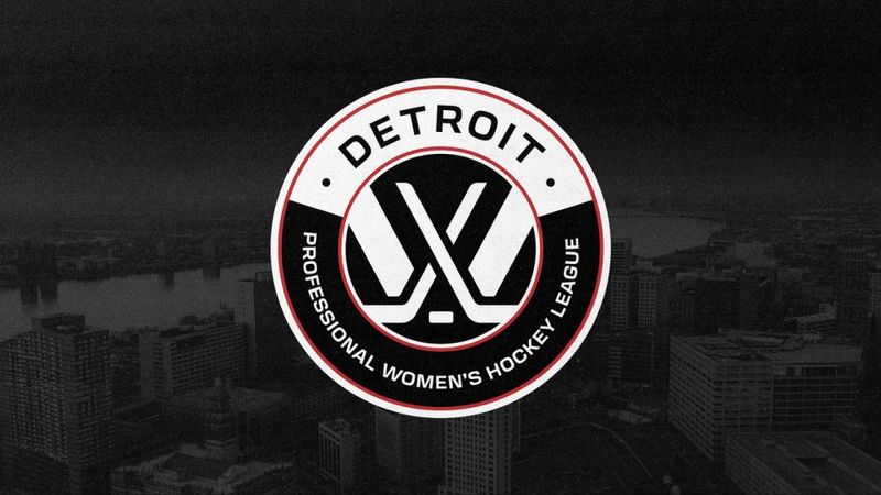 Detroit's new Professional Women's Hockey League team will have primary colors of black and silver, with white as a secondary color and red as an accent.