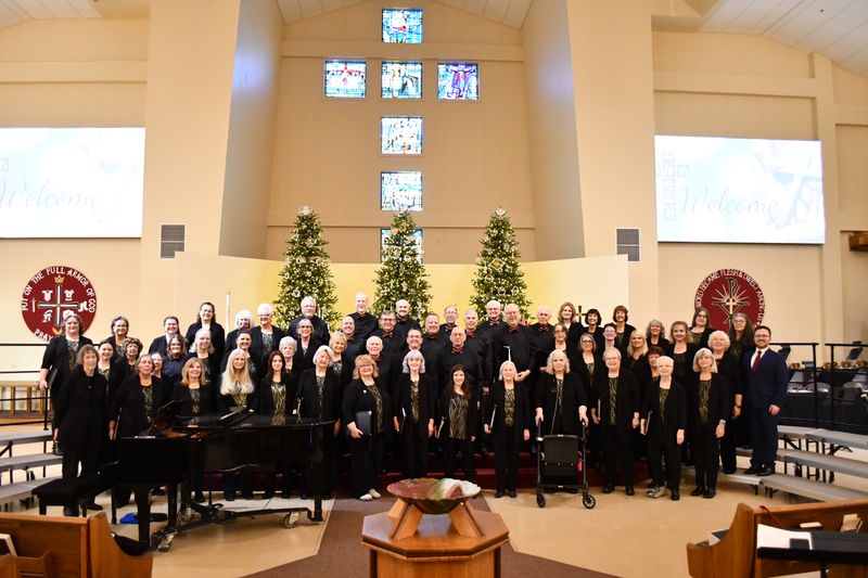 The Delta Community Choir will present its spring concert, “Let the Music Fill Your Soul,” at 3 p.m. Sunday, May 17, at Our Savior Lutheran Church.