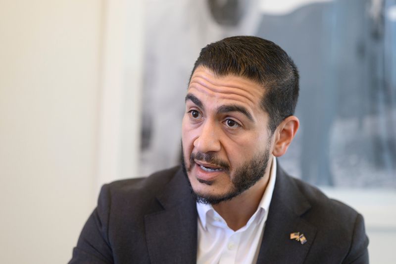 U.S. Senate hopeful Abdul El-Sayed of Ann Arbor is backing a plan by Vermont Sen. Bernie Sanders to give the federal government a 50% ownership stake in the largest artificial intelligence companies.