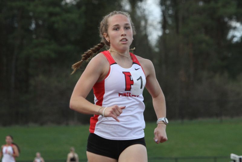 Jaelyn Ray of Pinckney set two Livingston County track and field records and won a state championship during the 2026 season.