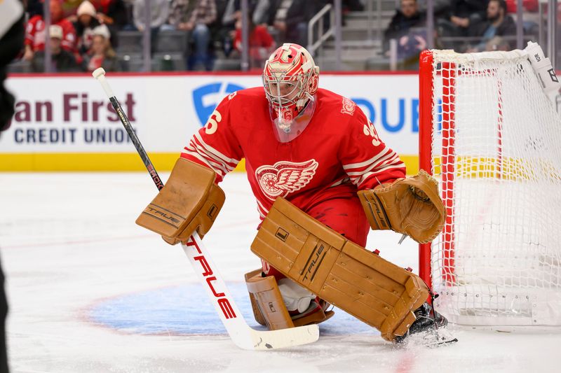 John Gibson was 29-22-4 with a 2.72 goals-against average and .901 save percentage and four shutouts in his first season with the Red Wings. Gibson appeared in 57 games, the most he's played since 2018-19 in Anaheim.