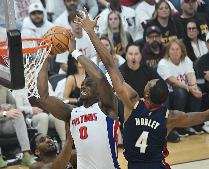Pistons center Jalen Duren was held to 11 points in 29 minutes in the Game 3 loss to the Cleveland Cavaliers.