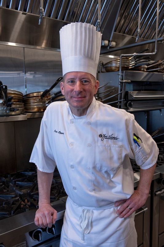 Jim Oppat, corporate executive chef for the Joe Vicari Restaurant Group.