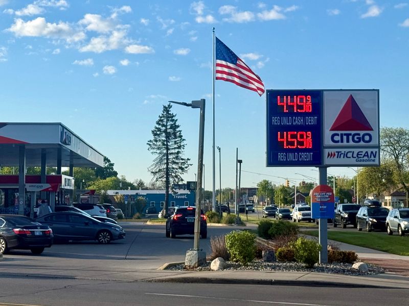 Citgo gas station at Woodward and 12 Mile in Royal Oak.