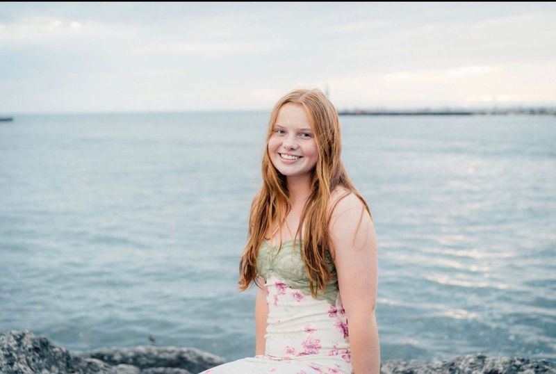 Holland High School student Tabby Brown.