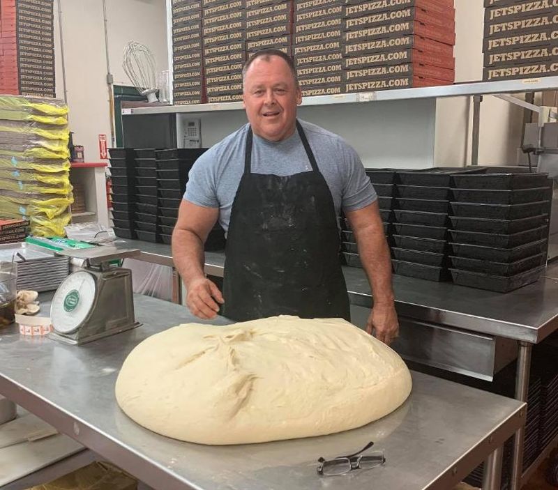 Greg Bobchick owned Jet's Pizza franchises in several states before running into tax problems.