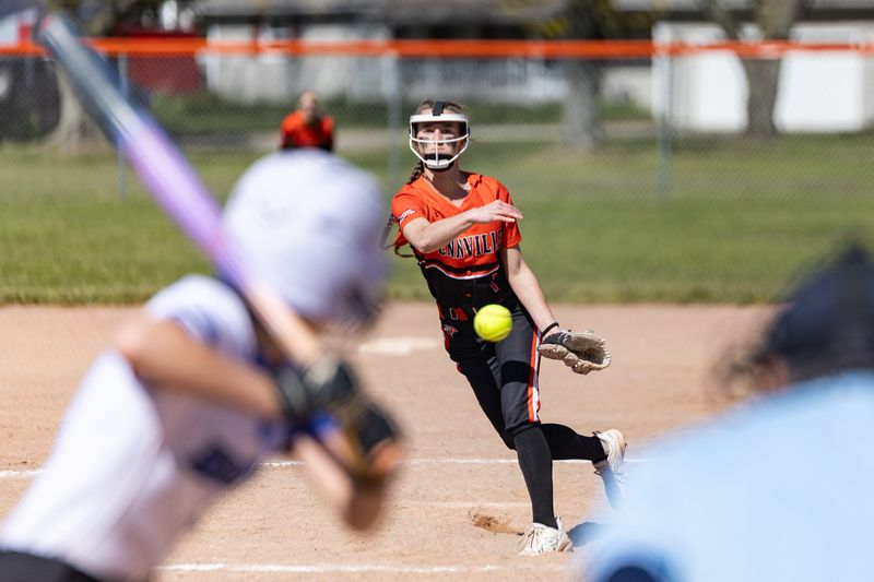 Fennville pitcher Lily Achterhof was one of the top softball players in the area.