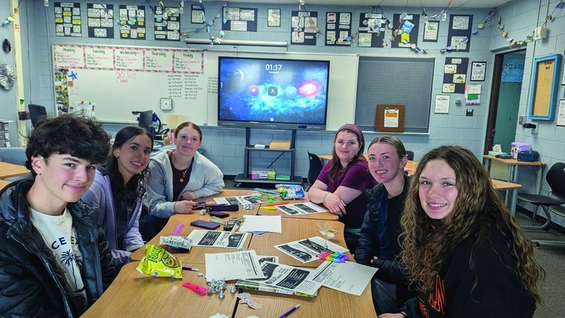 Straits Area Community Foundation YAC members from Cheboygan are pictured.