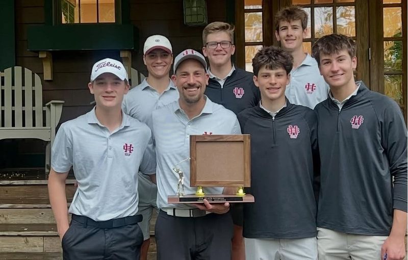 The Holland Christian boys golf team won the OK Black Conference championship on Monday, May 18.