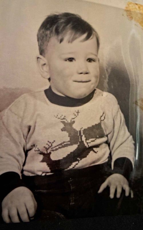 Tony Poma, then roughly eighteen months old, in 1952.