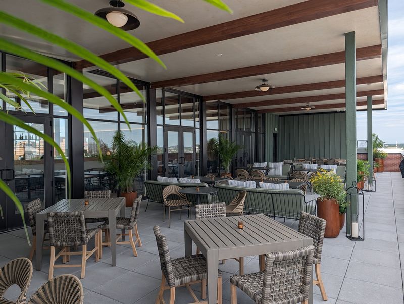 Topa is a rooftop bar and restaurant on the 11th floor of the AC Hotel Detroit at the Bonstelle.