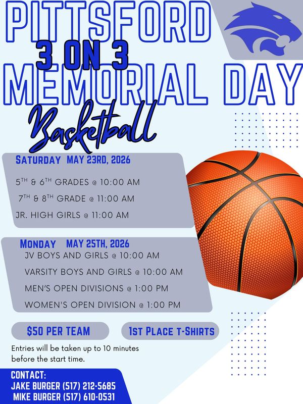 Pittsford's annual Memorial Day basketball tournament carries on past its 40th straight year.