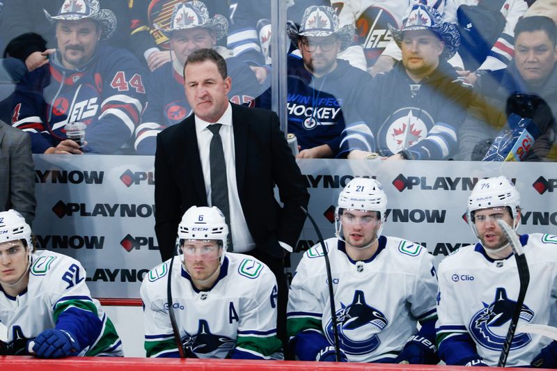 Adam Foote was fired as head coach by the Vancouver Canucks.