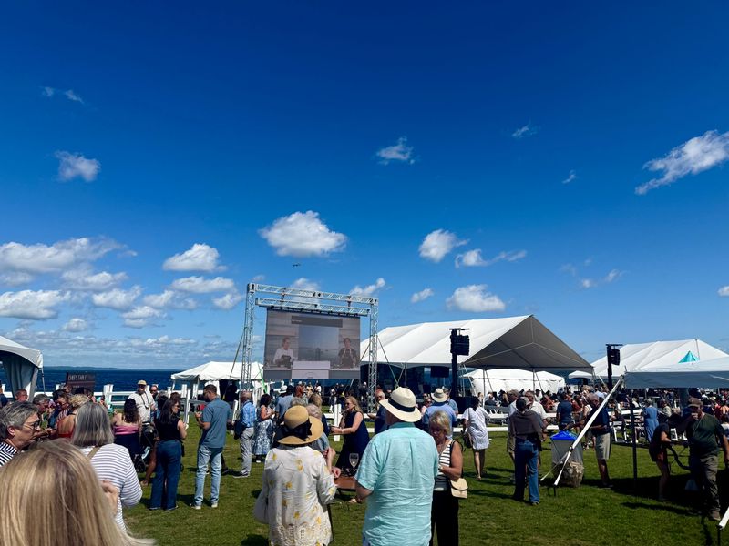 The inaugural Traverse City Food & Festival in 2025 drew thousands to the northern Michigan town for food tastings, wine tours and cooking demonstrations.