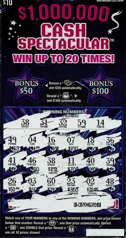 An Oakland County man recently won $1 million on a a $1,000,000 Cash Spectacular instnat ticket from the Michigan Lottery.
