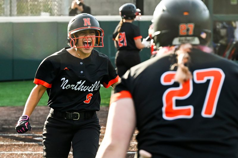 Mia Petrovski and the Northville softball team defeated Salem last week in the Kensington Lakes Activities Association title game, 6-0, and could face its KLAA rival again in the district round of the state playoffs this week.
