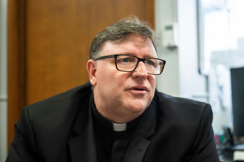 The Rev. Douglas Bignall of St. Hubert's Catholic Church in Harrison Township said the Archdiocese of Detroit's restructuring process will be difficult, especially at churches where Sunday Mass won't be held. "It's a tough decision, no matter how you cut it," Bignall said.
