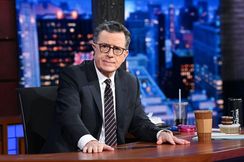 Stephen Colbert hosts "The Late Show" on May 18, 2026.