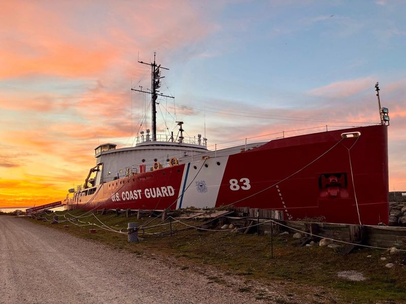The Icebreaker Mackinaw Maritime Museum is located at 131 S. Huron Ave. in Mackinaw City.