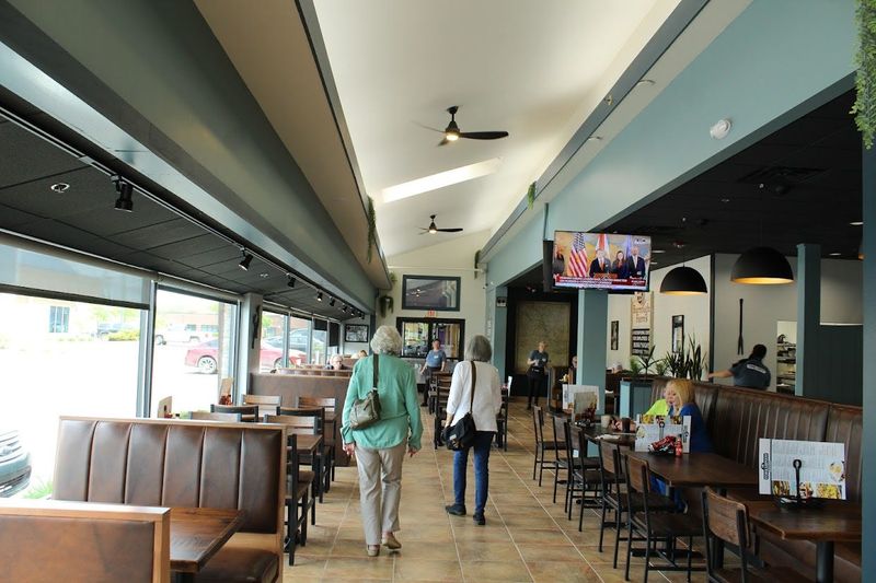Customers find a seat at Fork and Spoon Brunch House at 101 Brookside Lane in Brighton on May 20, 2026.