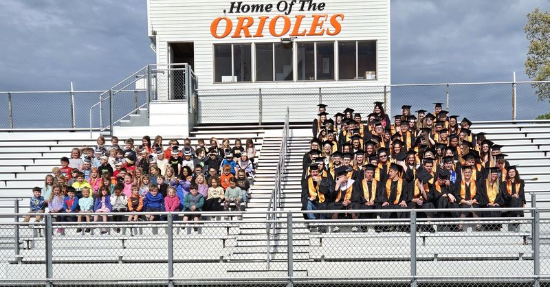The Quincy High School Class of 2026 was joined by the future Class of 2028 in the stadium on May 15.