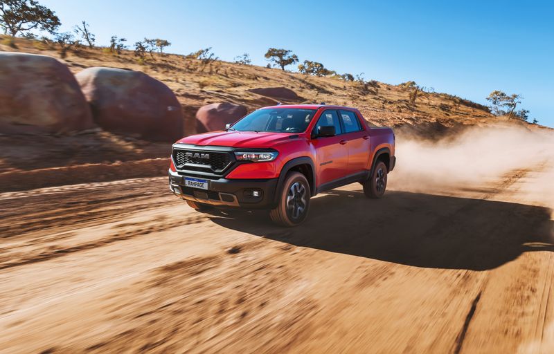 Ram plans to sell a small pickup in the U.S. called the Rampage that can take on Ford's Maverick.