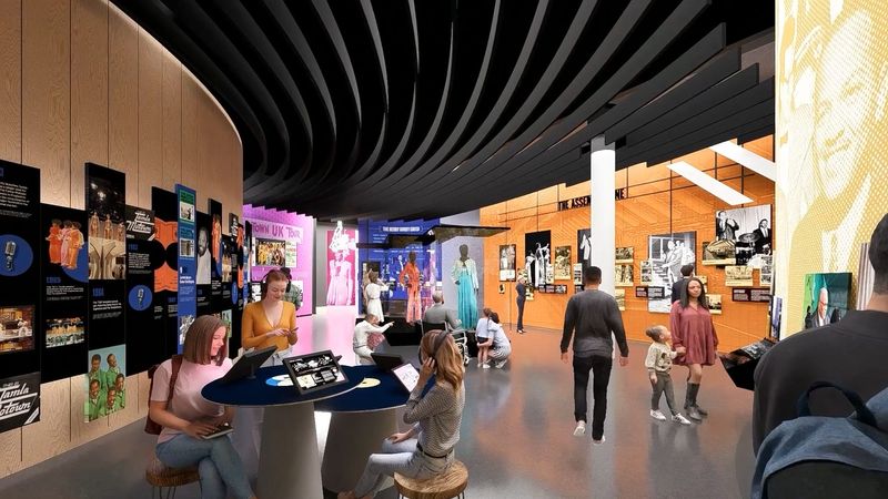 The Motown Museum's $75 million expansion space is pictured in a new animated video.