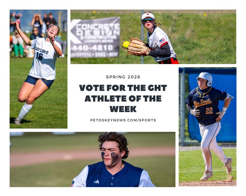Vote for the Gaylord Herald Times Athlete of the Week, May 18-24.