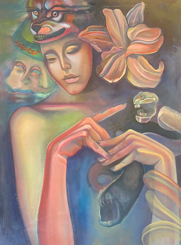 "Roscian" by Jennifer Mones will be part of the Pride Art Exhibit at the Anton Art Center, opening June 6 in downtown Mount Clemens.