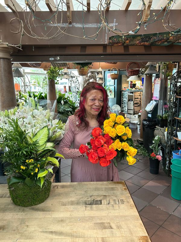 Ashley Alexander is the owner of Ashley's Flowers on the ground floor of the Millender Center.