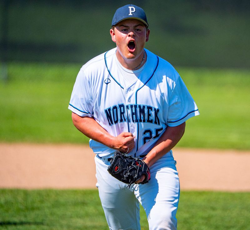 Petoskey baseball survived a low-scoring matchup with Sault Ste Marie in an MHSAA pre-district matchup, winning 1-0 on Tuesday, May 26 at Gaylord High School.