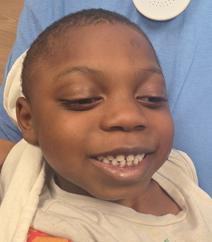 Detroit police are looking for the parents or guardians of this boy who was found early Wednesday near East Outer Drive and Haverhill Street.