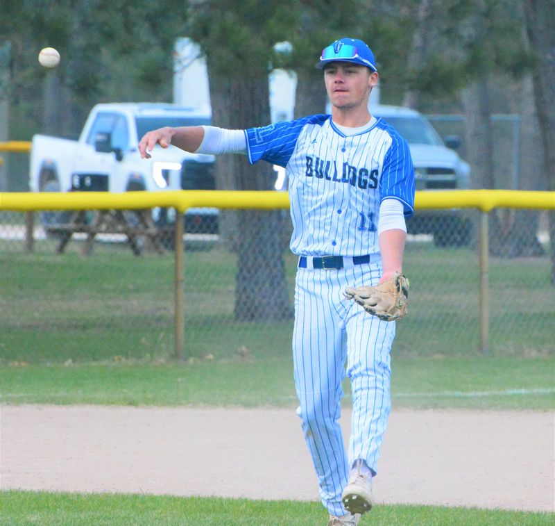 Senior Cash DePauw (11) had another impressive season for the Inland Lakes baseball team.