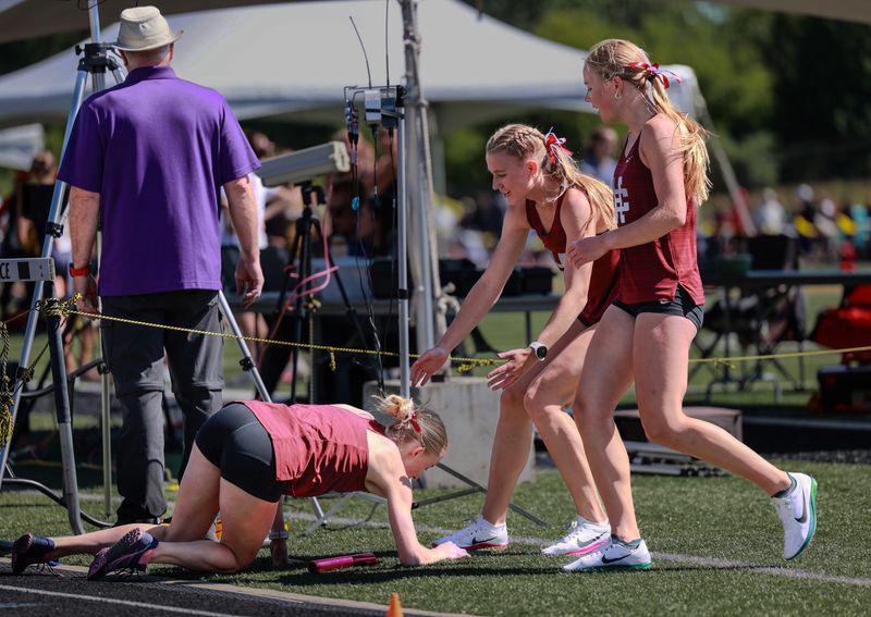 Scenes from the Division 2 state track and field championships on Saturday, May 30, at Hamilton High School.