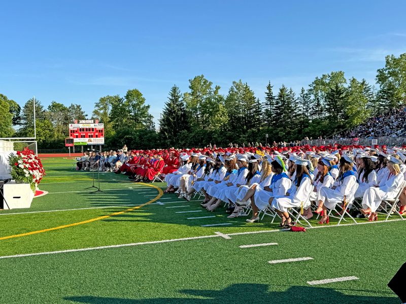 The Monroe High School Class of 2026 is shown at the May 29 commencement ceremony.