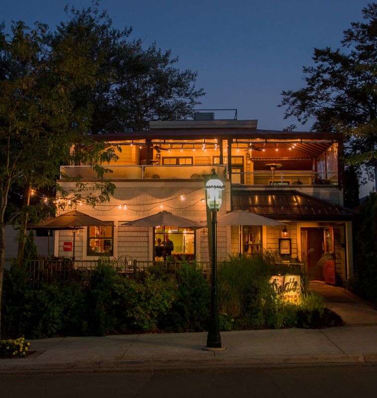 Palette Bistro is located at 321 Bay St. in downtown Petoskey.