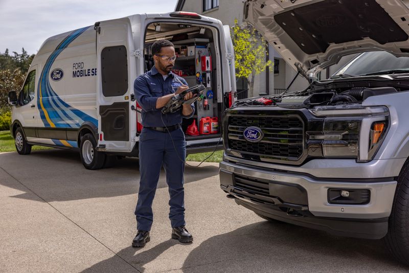 On June 1, 2026 Ford Motor Co. launched the "Real Parts. Real Pros. Real Easy" national campaign (seen here) to promote the benefits of getting your car serviced at Ford dealerships.