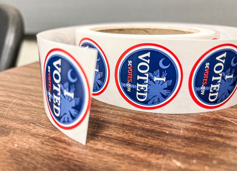 Early voting in Spartanburg County, South Carolina, on May 26, 2026.