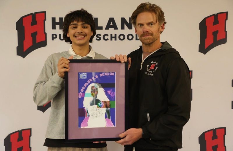 Holland High School student Jordan Garcia.