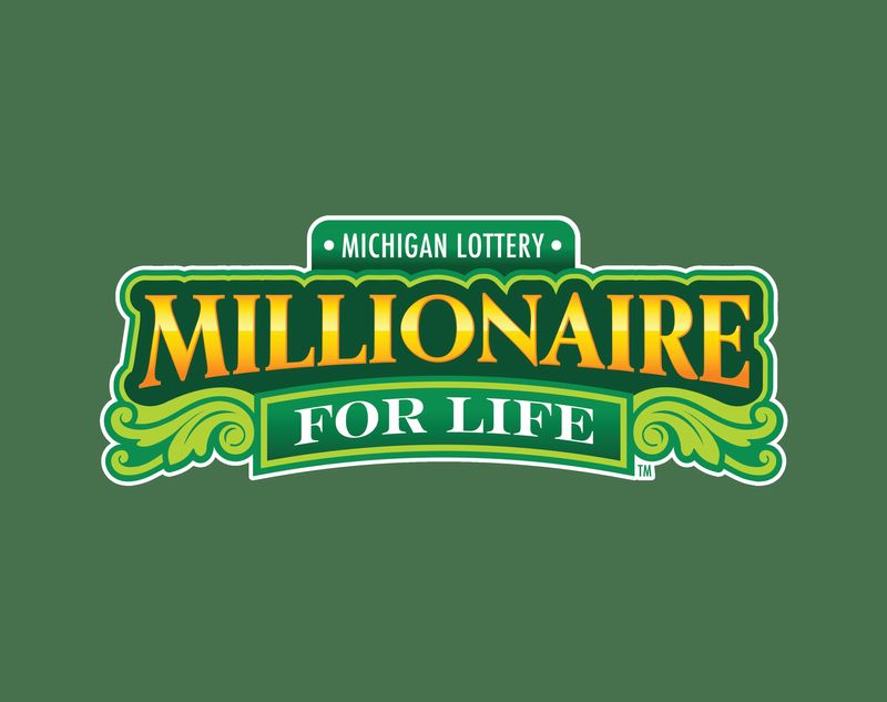 Logo for the Michigan Lottery's Millionaire For Life game.