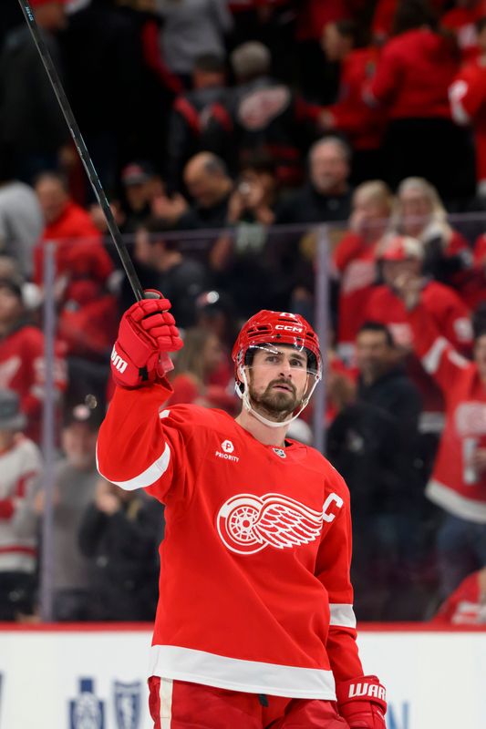 The Red Wings selected Dylan Larkin with the No. 15 overall pick in the 2014 NHL Entry Draft. He has turned in five straight seasons of at least 30 goals scored.