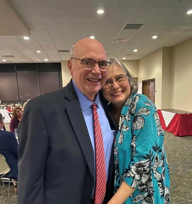 Barb and Jerome Cook. Barb Cook was critically injured when she tried to stop an attack on a Delta Township family in February of 2026.