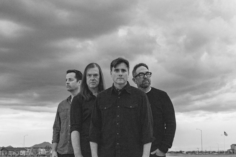 Jimmy Eat World (L to R): Tom Linton, Rick Burth, Jim Adkins, Zach Lind.