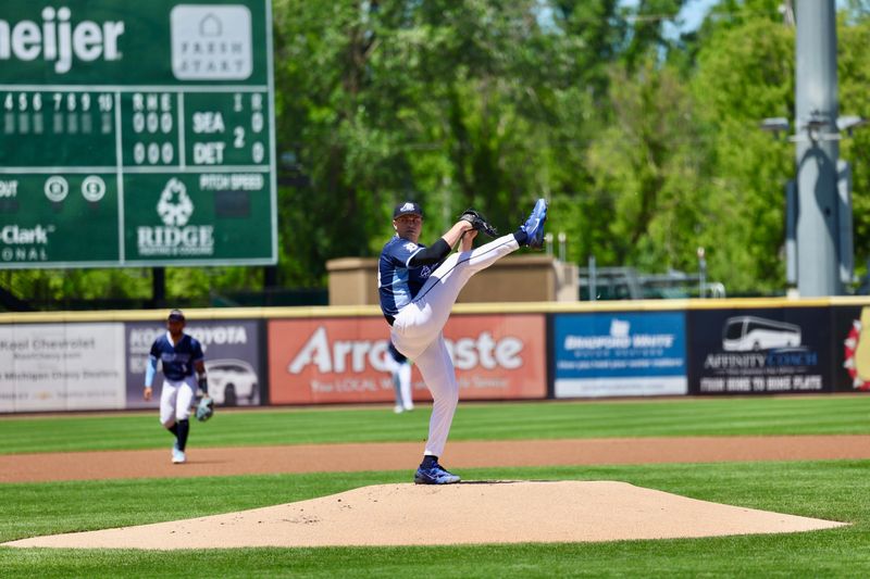 Tigers ace Tarik Skubal made a rehab start Sunday, June 7, 2026, for the Single-A West Michigan Whitecaps in Comstock Park.