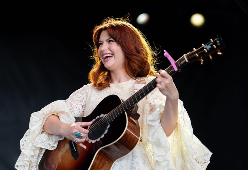 Willow Avalon performs during the 2026 Railbird Music Festival at The Infield at Red Mile in Lexington, Kentucky on June 7, 2026.