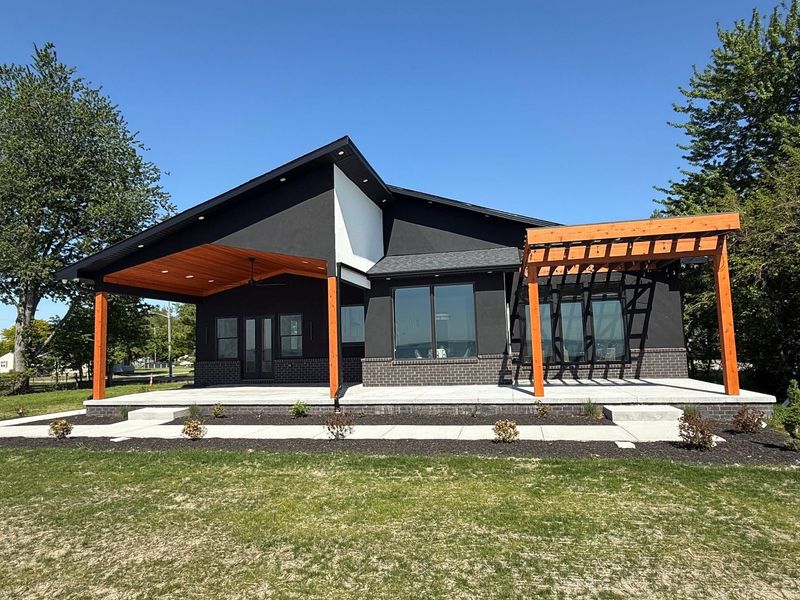 2020 Edgewater St. boasts a lakeside ranch in Frenchtown Township.