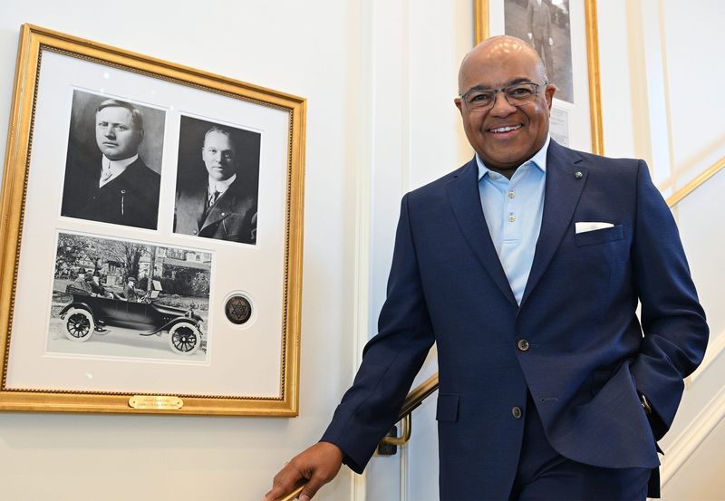 Photos and video of sportscaster Mike Tirico, one of The Detroit News' Michiganian of the Year at the Oakland Hills Country Club on Monday, June 8, 2026, in Bloomfield Hills, Mi