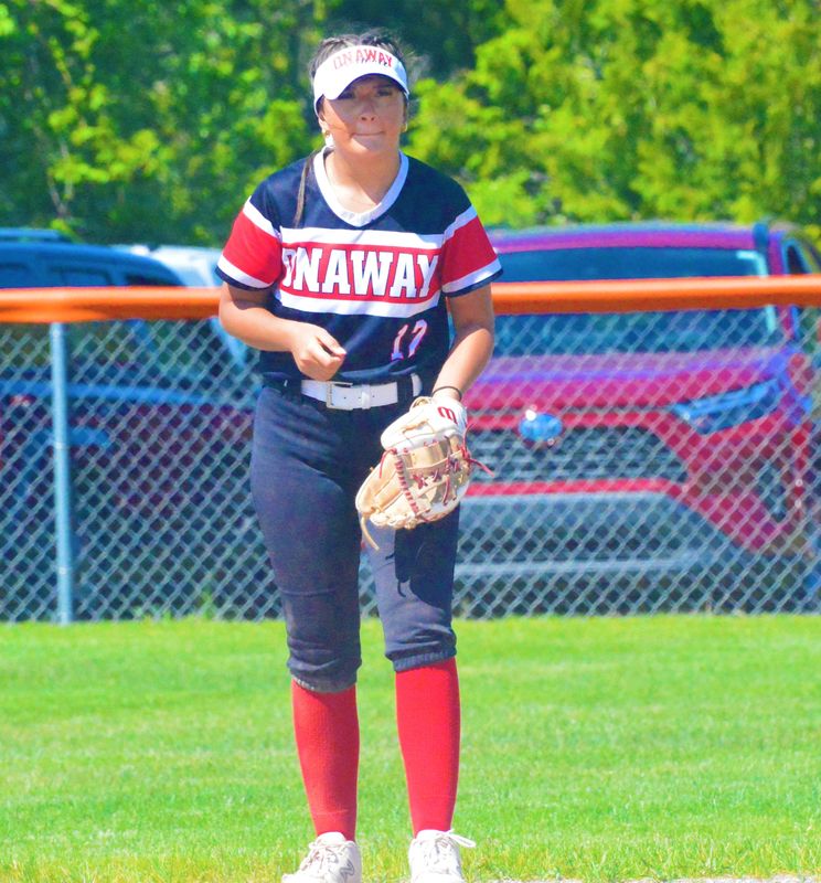 Onaway senior infielder Marley Szymoniak earned a spot on the 2026 all-Ski Valley Conference softball first team.